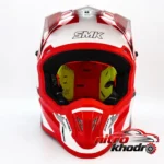 نمای بسته بندی کلاه کاسکت اس ام کی مدل Red Nitro X Power برچسب و بسته بندی