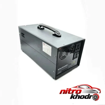 نمای کناری پاور استیشن باس 800 وات مدل BS-079-3 با کیفیت عالی عمق قاب و پروفایل