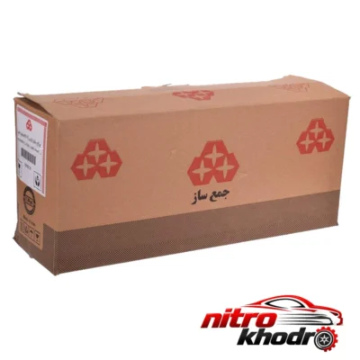 نمای کناری چراغ جلو خودرو جمع ساز مدل YM110 برای سمند سورن عمق قاب و پروفایل