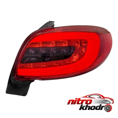 نمای کناری چراغ خطر عقب ان جی کو LED مناسب پژو 207 - بسته دو عددی عمق قاب و پروفایل