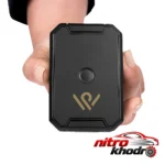 نمای کناری ردیاب خودرو وایزر با سنسور GPS و هشدارهای هوشمند عمق قاب و پروفایل