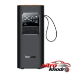نمای کناری کمپرسور باد شارژی بیسوس مدل SuperMini Pro عمق قاب و پروفایل