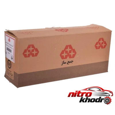 نمای کناری چراغ جلو خودرو جمع ساز مدل JT123 برای پژو 405 عمق قاب و پروفایل