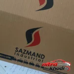 نمای کناری چراغ خطر سازمند فابریک پژو 405 با کیفیت عالی عمق قاب و پروفایل