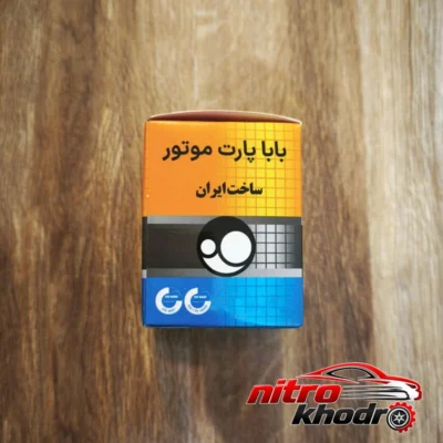 نمای بسته بندی ترموستات بابا پارت انبساطی مناسب پژو 405 و سمند برچسب و بسته بندی