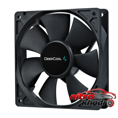 نمای کناری فن کیس دیپ کول مدل XFan با سرعت 1300RPM عمق قاب و پروفایل