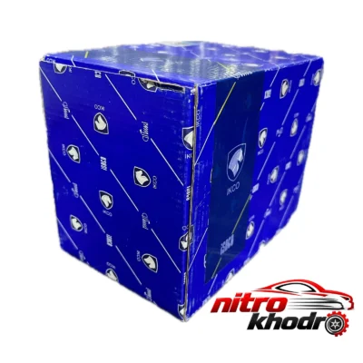 نمای بسته بندی دریچه گاز برقی ایساکو مدل مایفو تیپ 5 برای پژو 206 برچسب و بسته بندی