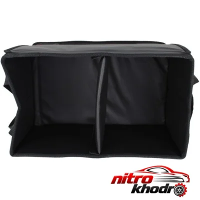 نمای بسته بندی کیف نظم دهنده صندوق عقب خودرو بابل کارپت مدل Super offroad14 برچسب و بسته بندی