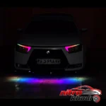 نمای کناری چراغ جلو اسپرت فولکالر خودرو - مناسب دنا و پلاس عمق قاب و پروفایل