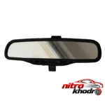 نمای بسته بندی آینه وسط خودرو Capris با چراغ LED برچسب و بسته بندی