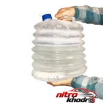 نمای بسته بندی گالن آب تاشو با کیفیت مناسب برای خودرو برچسب و بسته بندی