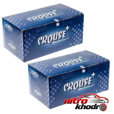 نمای کناری چراغ جلو کروز پلاس مدل CR500307 و CR500308 برای پژو پارس عمق قاب و پروفایل