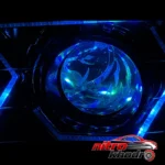 نمای کناری چراغ جلو پژو 405 گروه پژوهش صنعت مدرن مدل 3D-Wolf عمق قاب و پروفایل