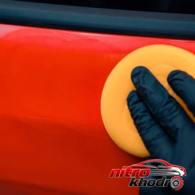 نمای بسته بندی پولیش خودرو کی تو COLOR MAX با براقیت بالا برچسب و بسته بندی
