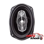 نمای بسته بندی اسپیکر خودرو سانیر مدل GS-6995 با کیفیت صدای عالی برچسب و بسته بندی