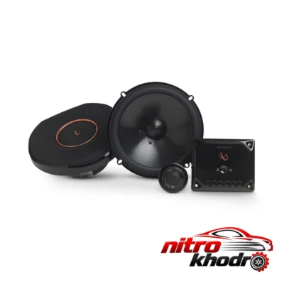 نمای بسته بندی اسپیکر خودرو اینفینیتی مدل REF-6530CX با توان بالا برچسب و بسته بندی