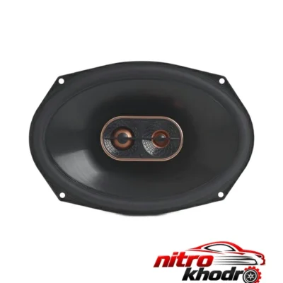 نمای بسته بندی اسپیکر خودرو اینفینیتی REF-9633IX با توان خروجی بالا برچسب و بسته بندی