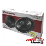نمای بسته بندی اسپیکر خودرو پایونیر مدل TS-G1620F با کیفیت صدا برچسب و بسته بندی