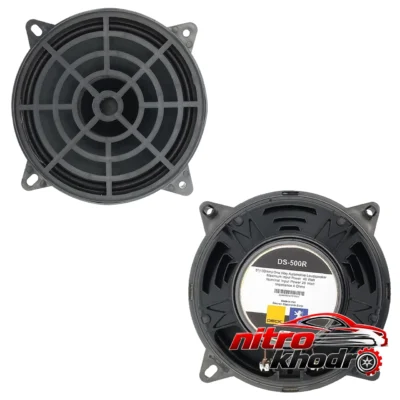 نمای کناری اسپیکر خودرو دک مدل DS-500R با کیفیت عالی عمق قاب و پروفایل