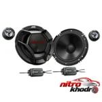 نمای بسته بندی اسپیکر خودرو جی وی سی مدل DR-600C با کیفیت صدا برچسب و بسته بندی