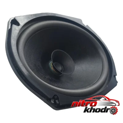 نمای کناری اسپیکر بیضی ماستر مدل MR-6934 با توان بالا عمق قاب و پروفایل