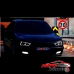 نمای کناری چراغ جلو فولکالر یاکوزا گروه پژوهش صنعت مدرن برای پژو پارس عمق قاب و پروفایل
