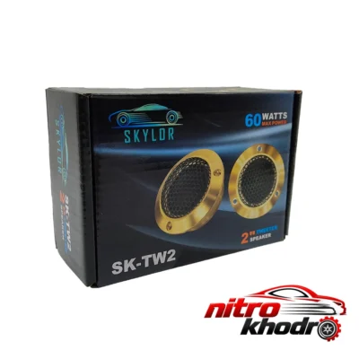نمای کناری توییتر خودرو اسکایلر با کیفیت بالا مدل SK-TW2 عمق قاب و پروفایل