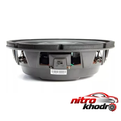 نمای بسته بندی ساب ووفر اینفینیتی مدل REFERENCE 1200S با طراحی کم عمق برچسب و بسته بندی
