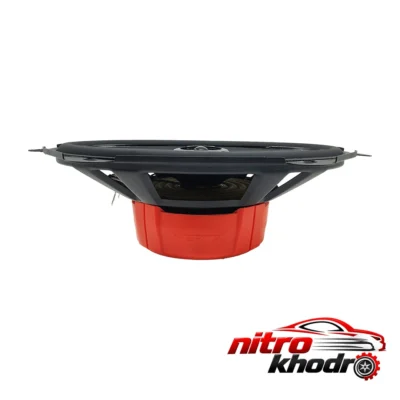 نمای بسته بندی اسپیکر خودرو هرتز مدل DCX 570.3 با کیفیت صدای عالی برچسب و بسته بندی