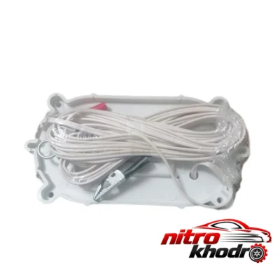 نمای کناری چراغ سیار خودرو باسل با قابلیت اتصال آسان عمق قاب و پروفایل