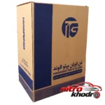 نمای کناری چراغ جلو اسپرت فن آوران پرتو الوند مدل YM110 عمق قاب و پروفایل
