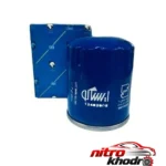 نمای بسته بندی فیلتر روغن ایساکو استوانه ای مناسب پژو 405 برچسب و بسته بندی