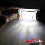 نمای کناری چراغ سقفی خودرو تیام مدل L-ED با نور LED عمق قاب و پروفایل