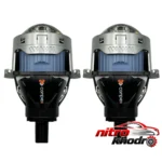 نمای کناری لنز چراغ خودرو کانپکس Q7 PRO با کیفیت عالی عمق قاب و پروفایل