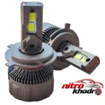 نمای کناری هدلایت خودرو کانپکس مدل K150 با نوردهی بالا عمق قاب و پروفایل