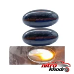نمای کناری چراغ راهنما اسپرت پژو 206 با طراحی مدرن و LED عمق قاب و پروفایل