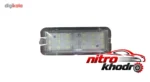 نمای کناری چراغ صندوق و داشبورد پژو 405 با کیفیت عالی عمق قاب و پروفایل