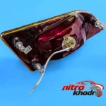 نمای کناری چراغ مه شکن جلو ام جی با لامپ هالوژن مناسب پراید عمق قاب و پروفایل