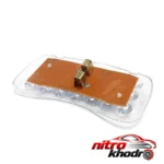 نمای کناری چراغ سقف خودرو وارون مدل P-562-SMD با نور LED عمق قاب و پروفایل