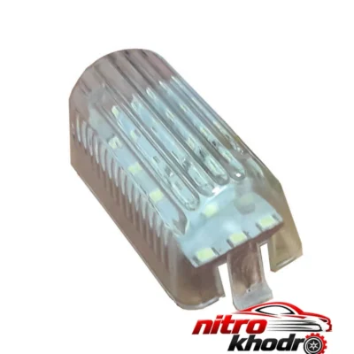 نمای کناری چراغ سقف و صندوق خودرو تک لایت مدل AM 5964 عمق قاب و پروفایل
