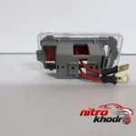 نمای کناری چراغ صندوق خودرو تک لایت با نور سفید مناسب تیبا 2 عمق قاب و پروفایل