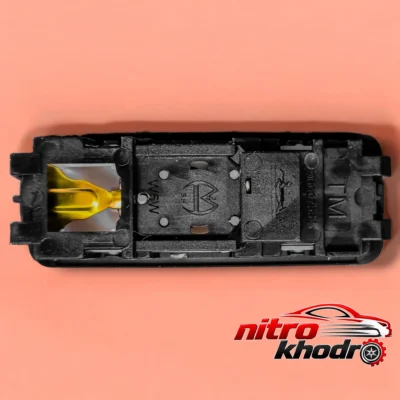 نمای کناری چراغ سقف خودرو تیام مدل Limo.YLW با لامپ LED عمق قاب و پروفایل
