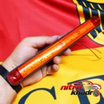 نمای کناری چراغ فدرالی خودرو طرح نیوفیس مدل FED015 عمق قاب و پروفایل