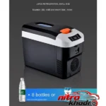 نمای کناری یخچال خودرو سرد و گرم TS-3350 با ظرفیت پروفایل و ساختار