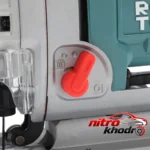 نمای کناری اره عمودبر روماتون با قابلیت برش زاویه ای پروفایل و ساختار