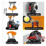 نمای در اتاق چراغ قوه W5147 دستی LED با نور چند رنگ سبک دیواری و مرجع اندازه