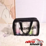 نمای جلو کیف لوازم آرایش دخترانه Wg مجموعه سه عددی طراحی و جزئیات کلیدی