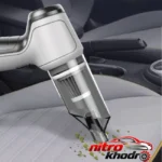 نمای کناری جارو شارژی خودرو JJ با موتور پرقدرت و سری های قابل تعویض عمق قاب و پروفایل