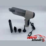 نمای جلو جارو شارژی خودرو JJ با موتور پرقدرت و سری های قابل تعویض چیدمان صفحه و نشانگرها