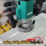 نمای بسته بندی تبدیل اره دیسکی به میزی و اور فرز مدل MC Board برچسب و بسته بندی